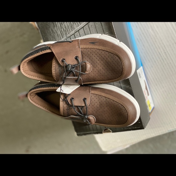 Speedo Mens Port Water Boat Shoes Brown - Picture 3 of 4